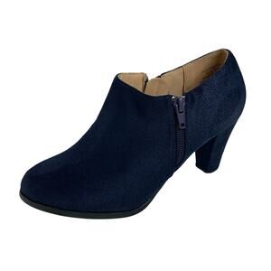 Journee Collection Women's Sanzi Side Zip Ankle Booties Size 6.5